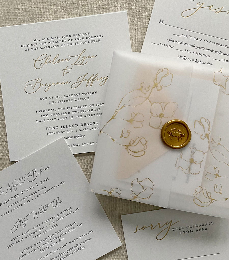 Baltimore Wedding Invitations