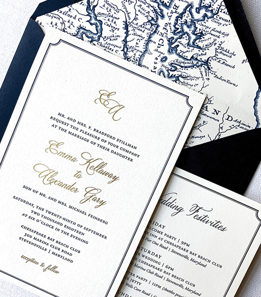 Baltimore Wedding Invitations