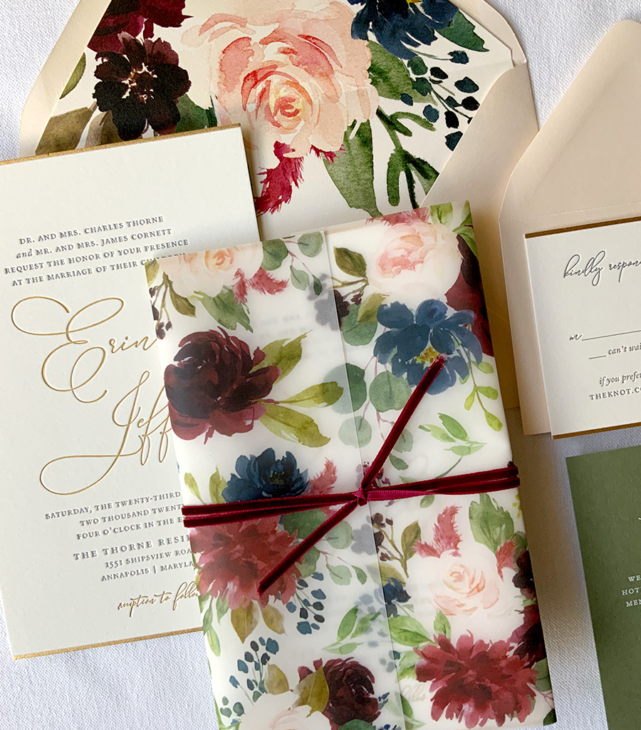 Baltimore Wedding Invitations